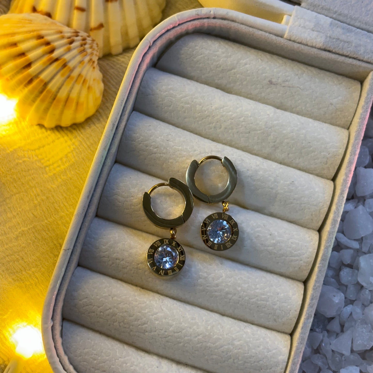 Roman Drop Earrings