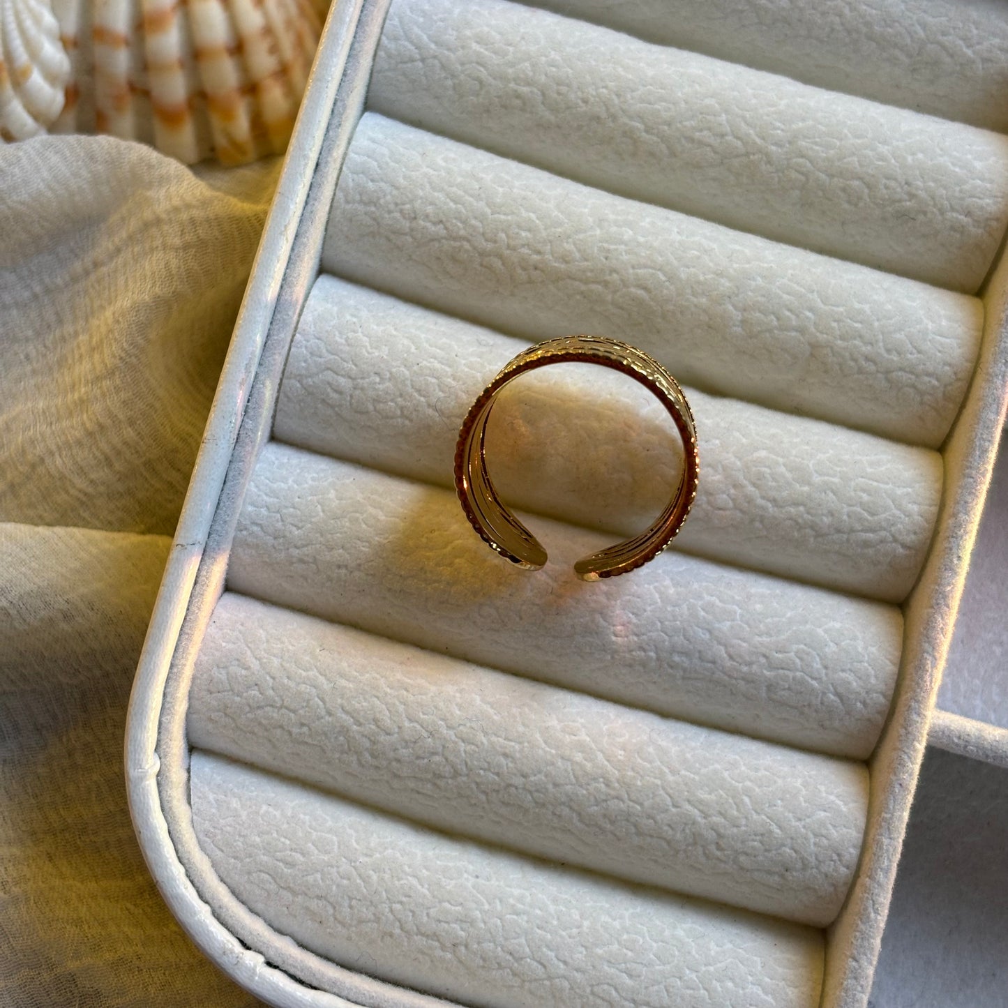 Layered Adjustable Ring
