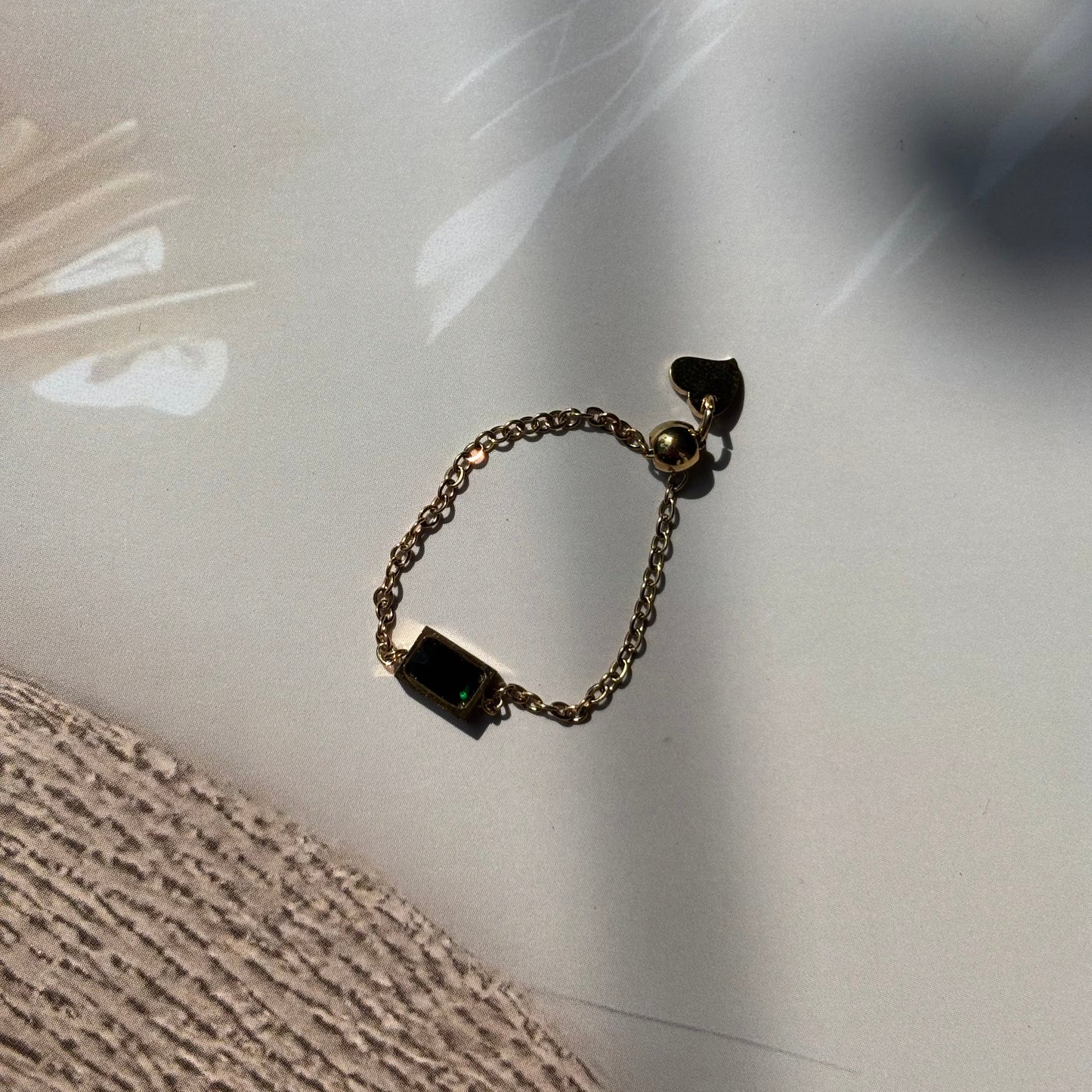 Verde Luxe Chain Ring
