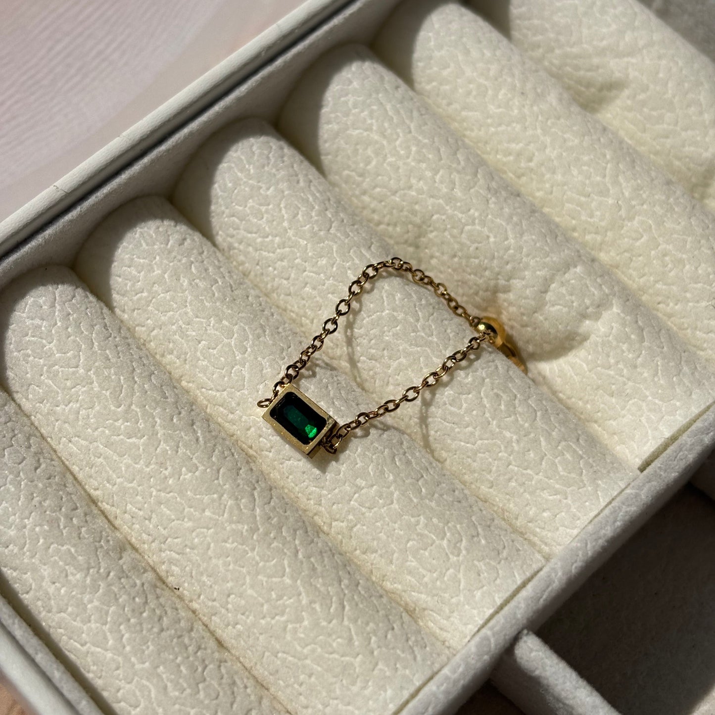 Verde Luxe Chain Ring