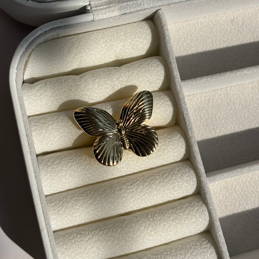Butterfly Cocktail Ring